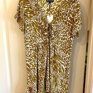 Kivari print sundress, size small. New with tags!